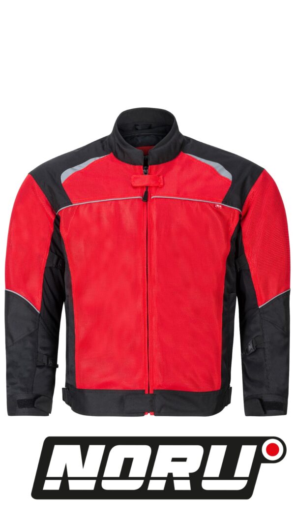 NORU  TABI MASH JACKETS GREY - RED M - L - XL - XXL