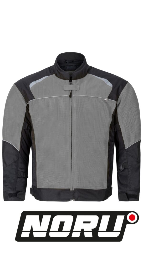 NORU  TABI MASH JACKETS GREY - RED M - L - XL - XXL - Image 4