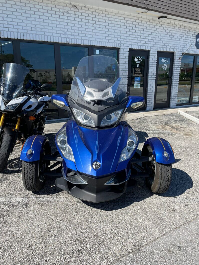 2012 CAN-AM SPYDER RT 998 CC- BLUE